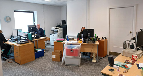 The NGVFA offices - inside